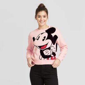 Pink Mickey Mouse Sweatshirt
